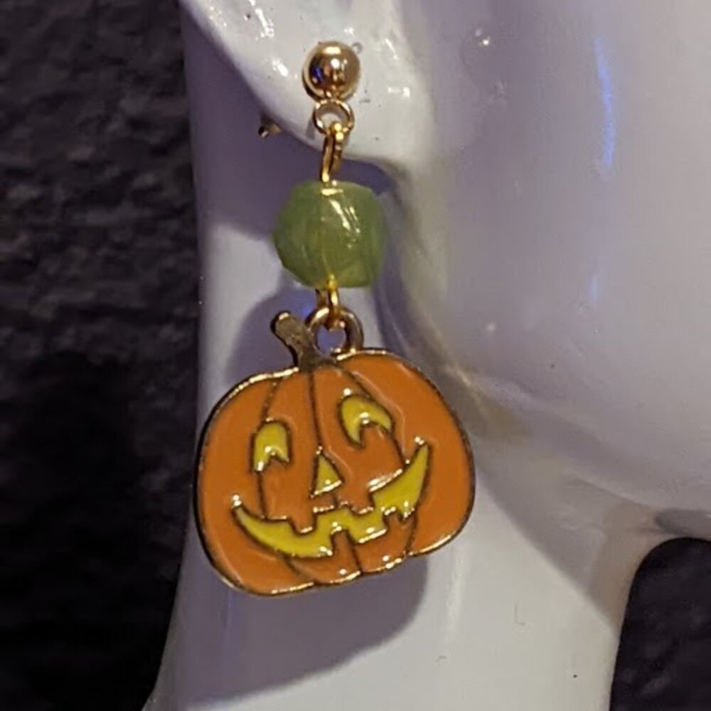 Jack O Lantern Earrings